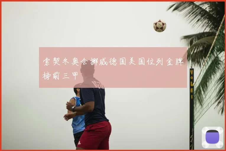 索契冬奥会挪威德国美国位列金牌榜前三甲